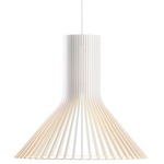 Puncto 4203 Pendant - White / White Laminated Birch