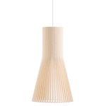 Secto 4201 Pendant - White / Natural Birch