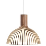 Victo 4250 Pendant - White / Walnut Birch