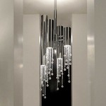 Sexy Crystals Up / Down Light Chandelier - Chrome / Swarowski Strass