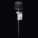 Sweet Symphony Wall Sconce - Chrome / Black