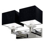 Swinging Ballet 2 Bath Bar - Chrome / Black