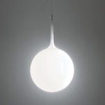 Castore Mini Pendant - White / White