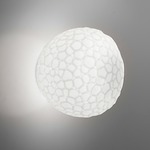 Meteorite Small Wall / Ceiling Light - White