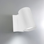 Oblique Wall Light - White