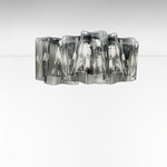 Logico Mini Triple Linear Ceiling Light - Gray / Grey