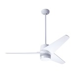 Velo DC Ceiling Fan - Gloss White / White