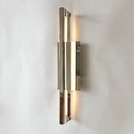 Ray Wall Light - Polished Nickel / Frosted