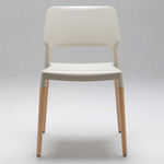 Belloch Chair - Set of 4 - White / Natural Beech