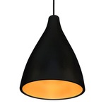 Aluminia INC Monopoint Pendant - Black / Gold