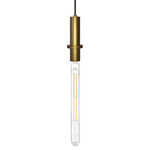 Firenze Vintage INC Monopoint Pendant - Satin Brass