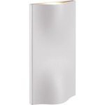Kurvey Outdoor Wall Light - Overstock - Discontinued Model - White / Frosted