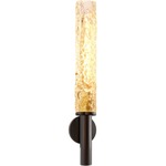 Firenze Wall Sconce - Bronze / Clear