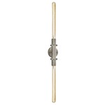 Firenze Vintage LED Dual Wall Sconce - Satin Nickel