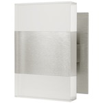 Baya Short Bathroom Vanity Light - Anodized Aluminum / Frosted