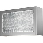 Ventana Frosted Wall Light - Satin Nickel / Frosted White