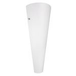 Pinnacle Wall Light - Satin Nickel / Opal