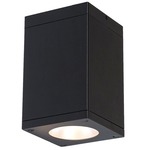 Cube 5IN Architectural Ceiling Light - Black / Clear