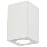 Cube 5IN Architectural Ceiling Light - White / Clear