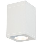 Cube 6IN Architectural Ceiling Light - White / Clear
