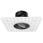 Aether 2 inch Round Trimless Wall Wash - Black