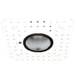 Aether 2IN Round Trimless Wall Wash Trim - Black