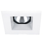 Aether 2IN Square Downlight Trim - White / Haze Reflector