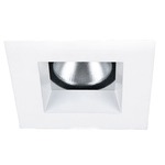 Aether 2IN Square Downlight Trim - White / White Reflector