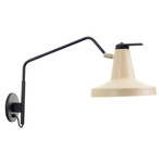 Garcon Wall Sconce - Black / Beige