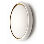 Sky Wall / Ceiling Light - White / Gold