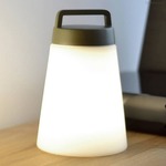 Sasha Indoor / Outdoor Battery Table Lamp - Olive Green