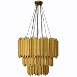 Brubeck Chandelier - Gold