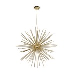 Cannonball  Chandelier - Brass