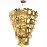 Etta  Chandelier - Gold