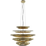Hendrix  Chandelier - Brass / Gold