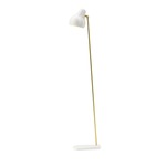 VL38 Floor Lamp - Brushed Brass / White