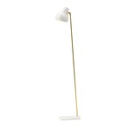 VL38 Floor Lamp - Brushed Brass / White