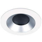 Ocularc 3.5IN RD Adjustable Downlight Trim - White / Haze Reflector