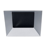 Ocularc 3.5IN SQ Trimless Adjustable Downlight Trim - Haze / Frosted