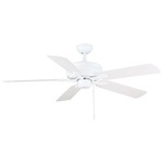 Courtyard Outdoor Ceiling Fan - White