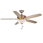 Modelo Ceiling Fan with Light - Iced Gold