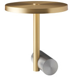 Calee XL Table Lamp - Satin Brass / Satin Nickel