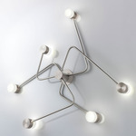 Constellation Wall / Ceiling Light - Satin Nickel / Satin Nickel
