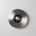 Earth Sober Wall / Ceiling Light - Satin Graphite / Satin Nickel