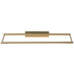Link Wall Light - Satin Brass