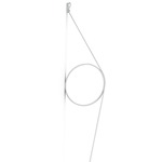 Wirering Wall Light - White / White
