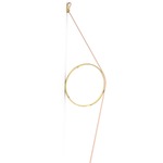 Wirering Wall Light - Gold / Pink