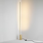 Link Floor Lamp - Satin Brass