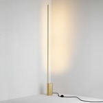 Link Floor Lamp - Satin Brass