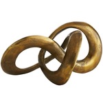 Quinn Sculpture - Antique Brass